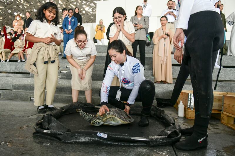 The Wildlife Rescue Programme, which started in 2020, has released more than 500 rehabilitated sea turtles back into the wild 