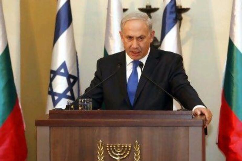 "Those in the international community who refuse to put red lines before Iran don't have a moral right to place a red light before Israel," Israeli Prime Minister Benjamin Netanyahu says.