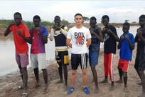Afghan boxing champion teaches Kenyan camp refugees to punch above their weight 