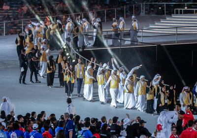 Abu Dhabi, March 21, 2019.  Special Olympics World Games Abu Dhabi 2019. Victor Besa/The National