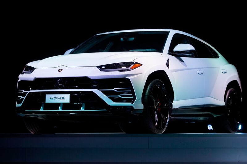 Lamborghini's new 'super SUV', the Urus. AFP