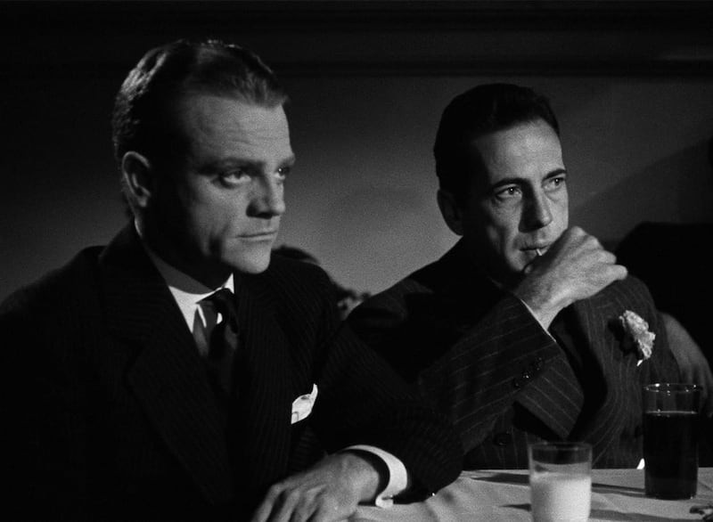 James Cagney and Humphrey Bogart star in the classic film The Roaring Twenties. A remastered 4K version was released this month. Photo: Criterion