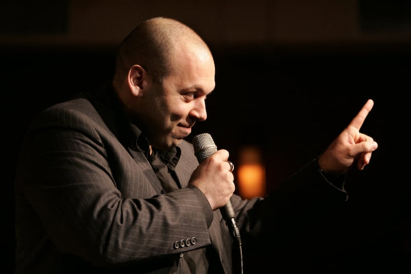 Palestinian-American comedian Amer Zahr is performing at Dubai Comedy Festival on April 17. AFP