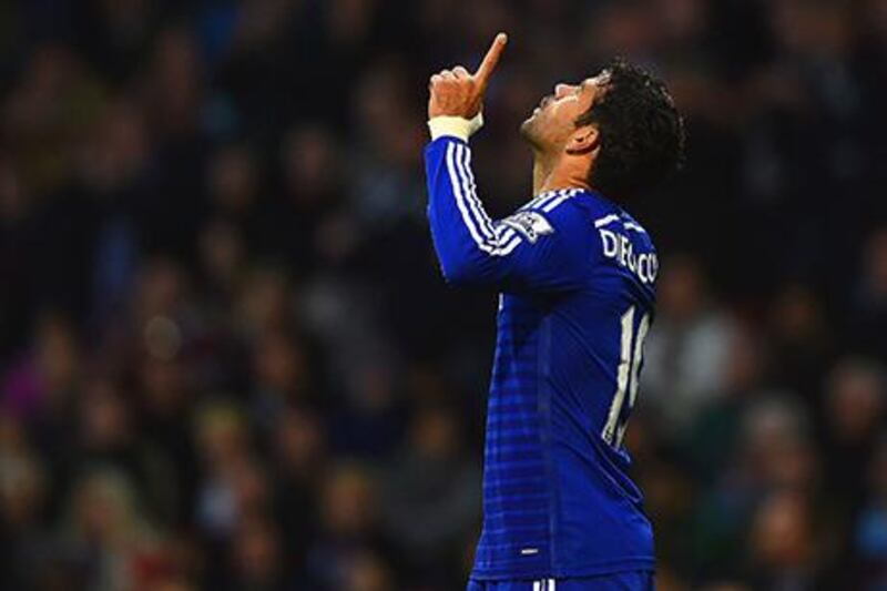 Diego Costa scored in both Premier League matches Chelsea have played this season. Laurence Griffiths / Getty Images