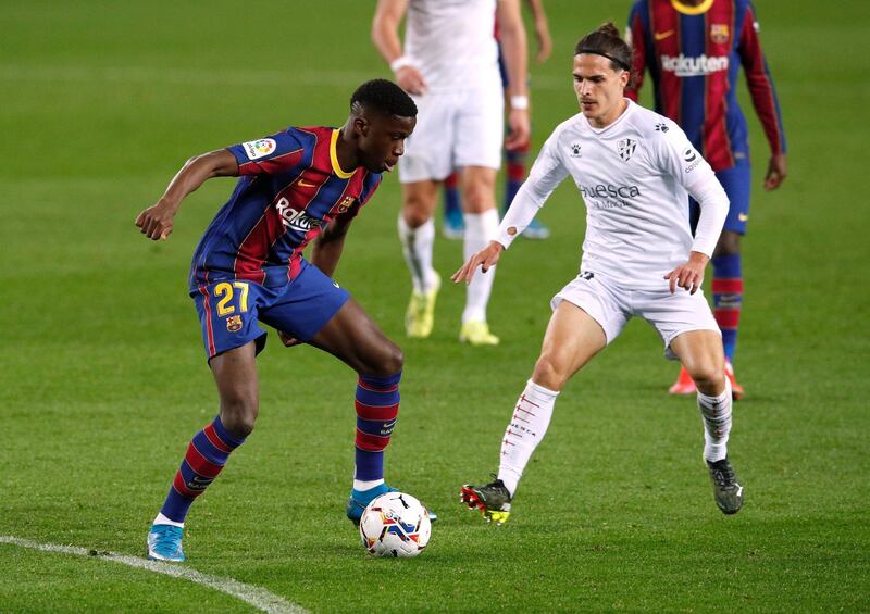 SUB: Ilaix Moriba 6 (On for Dest after 68'). Quick in the centre and a big talent for the future. Compared with a young Paul Pogba. Reuters