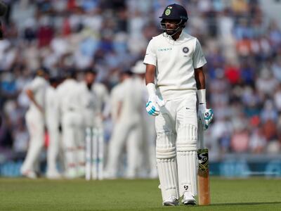 Cricket - England v India - Fourth Test - Ageas Bowl, West End, Britain - August 31, 2018   India's Hardik Pandya looks dejected after being dismissed   Action Images via Reuters/Paul Childs