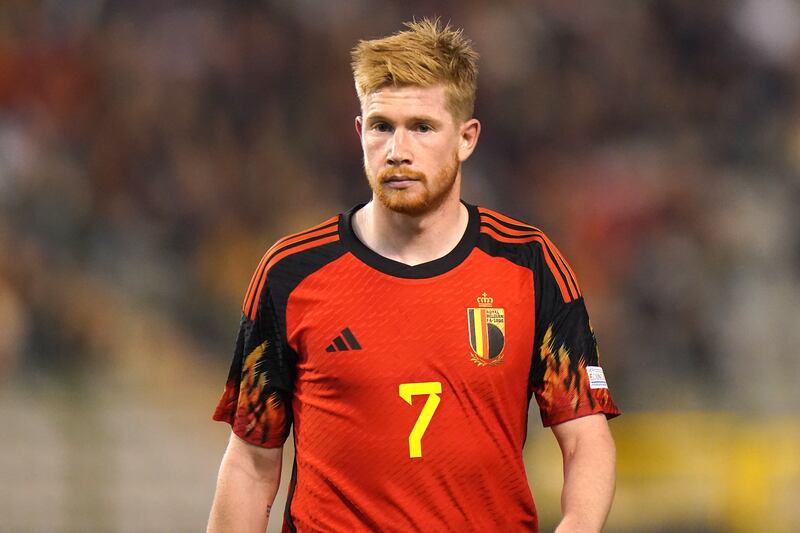 Belgium's Kevin De Bruyne. EPA