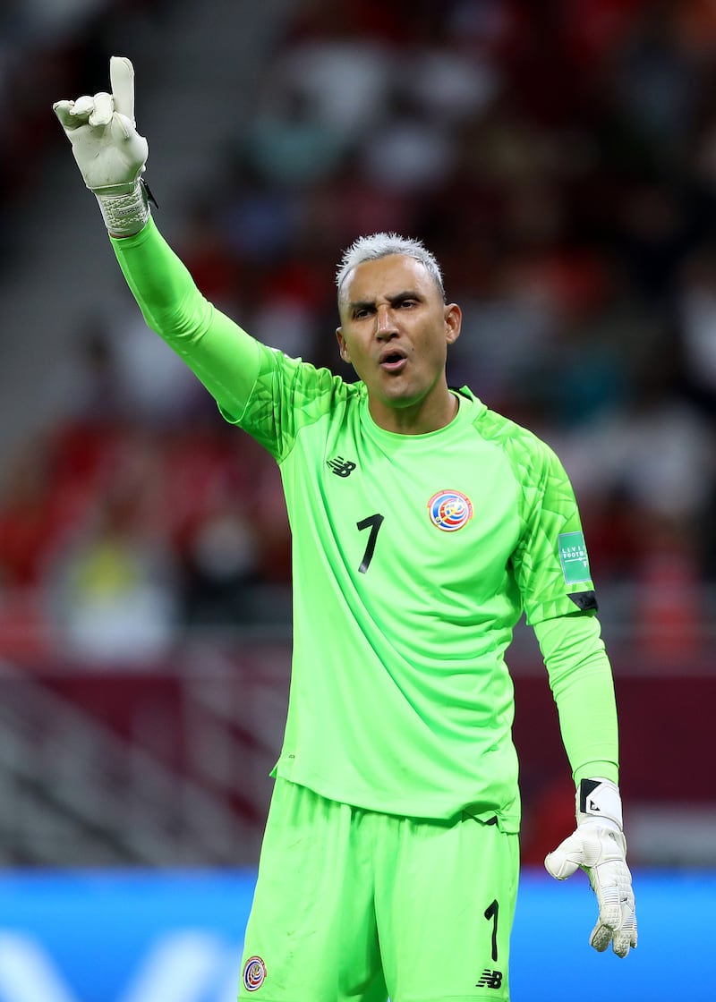 Costa Rica goalkeeper Keylor Navas. Getty