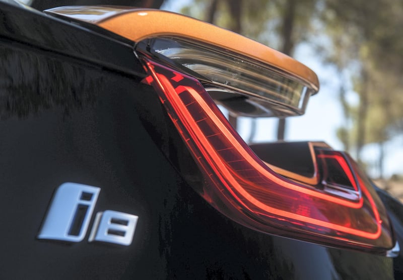 The "i" in its name denotes its hybrid capabilities. BMW