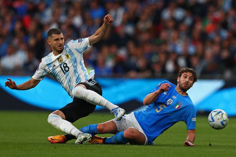 Guido Rodriguez – 7. Went about his business quietly and protected his defence well, allowing Argentina’s attacking players to roam free. AFP