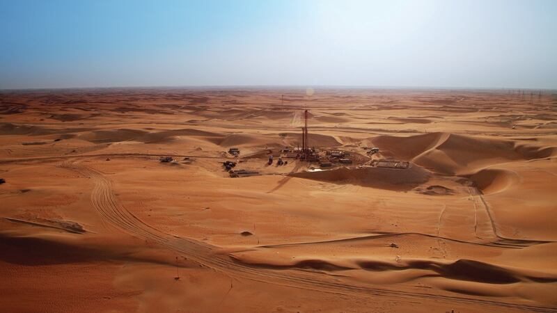 Adnoc is in the testing phase of the world’s first fully sequestered carbon dioxide injection well in a carbonate saline aquifer. Photo: Adnoc