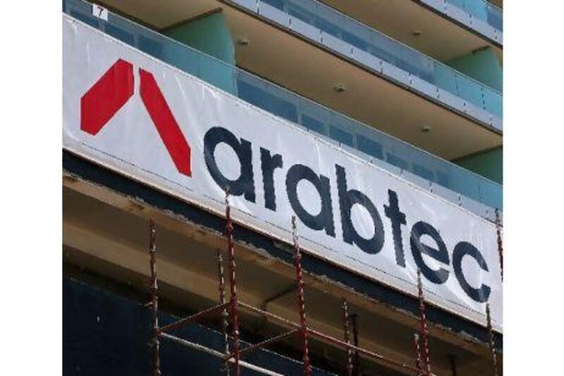 Arabtec Holding rose 0.6 per cent.