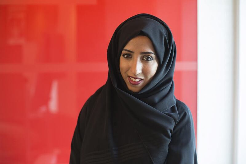 Maytha Al Habsi is the chief programmes officer for the Emirates Foundation at Abu Dhabi. Irene Garcia Leon for The National