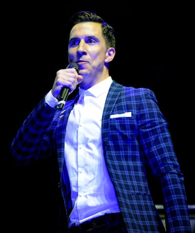 MANCHESTER, ENGLAND - SEPTEMBER 09:  Host Russell Kane during the 'We Are Manchester' benefit concert at Manchester Arena on September 9, 2017 in Manchester, England. Manchester Arena officially reopens following the terror attack on May 22nd. The concert will support the Manchester Memorial Fund.  (Photo by Shirlaine Forrest/Getty Images)