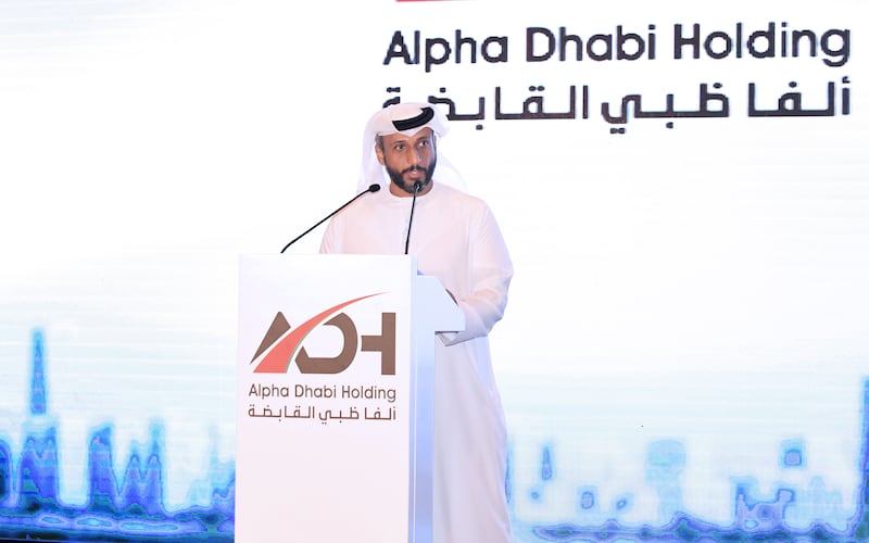Hamad Al Ameri, chief executive and managing director of Alpha Dhabi. Wam