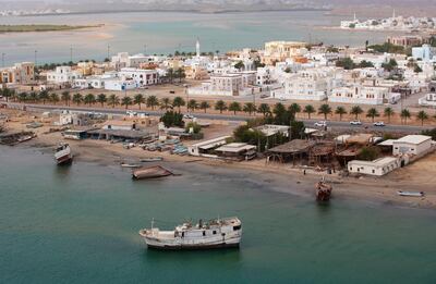 2A15W4X Sur, Oman on the coast of the Gulf of Oman. Alamy