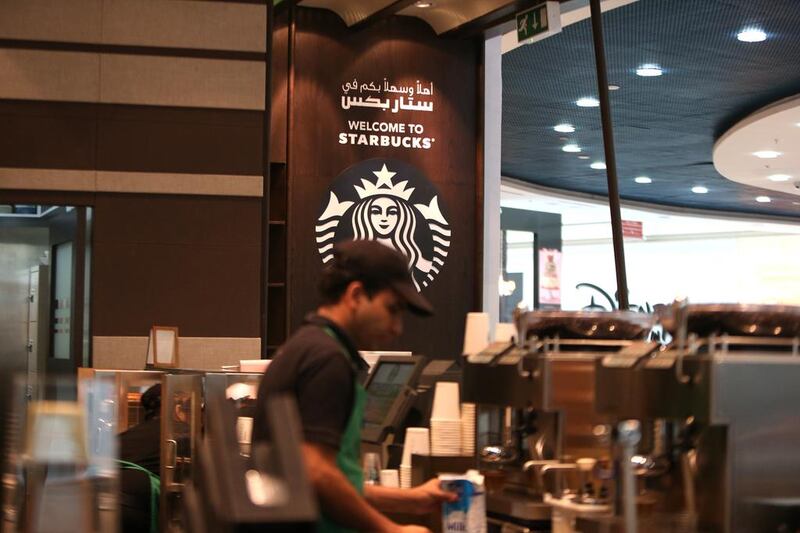Some of the brands and restaurants slated to debut in Umm Al Quwain when the new mall opens are Starbucks, TGI Friday’s, Guess, Sharaf DG and Virgin Megastore. Fatima Al Marzooqi/ The National, file