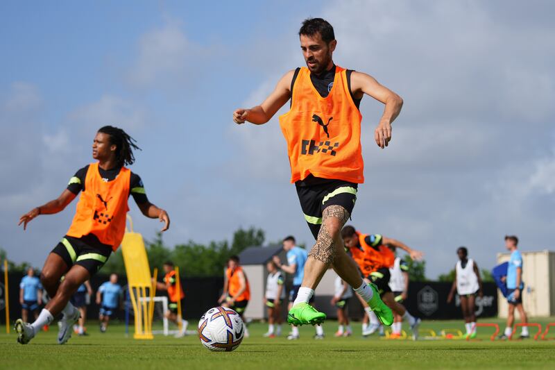 Bernardo Silva on the ball. 