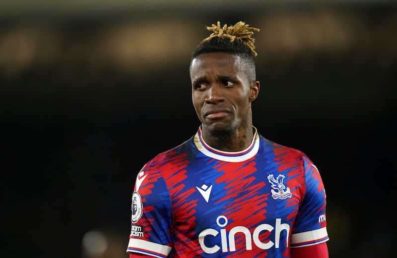 Wilfried Zaha, 5 – Needed to find his way out of Wan-Bissaka’s pocket after a frustrating evening for the former United man.

PA