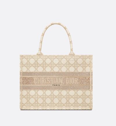 Dior Or Medium book tote, Dh20,500, Dior