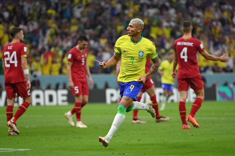 Richarlison 9 - Weak finish on 34 after an impressive build up as Brazil pushed for an opener. Did get on the scoresheet on 62 minutes - his eighth goal for his country in his last seven games. That became nine with overhead kick on 73.  Getty Images