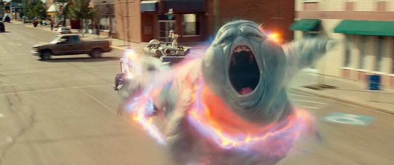 A scene from 'Ghostbusters: From Beyond', which is released on December 2 in the UAE. Photo: Sony Pictures