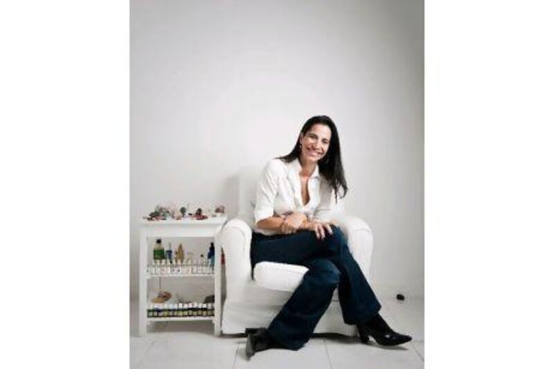Life-coach, Adriana MeBarr photographed at her home-office in Dubai, United Arab Emirates on Tuesday, December 7, 2010. Photo by Siddharth Siva/arabianEye