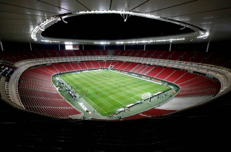Akron Stadium in Guadalajara, Mexico, will be a venue for the 2026 World Cup. AFP