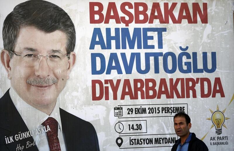 The AK Party is hoping to prevail at the second general election in a year in Turkey. Stoyan Nenov / Reuters
