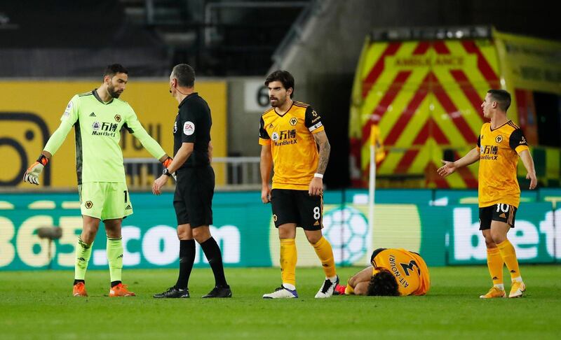 SUB: Ruben Neves, 6 - Replaced the superb Podence for the final 20 minutes as Wolves switched to a more robust shape to preserve their advantage, but he didn;’t see much of the ball in truth. Reuters