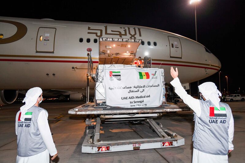 The UAE sent medical supplies to Senegal after a blaze broke out in a hospital neonatal ward. Wam