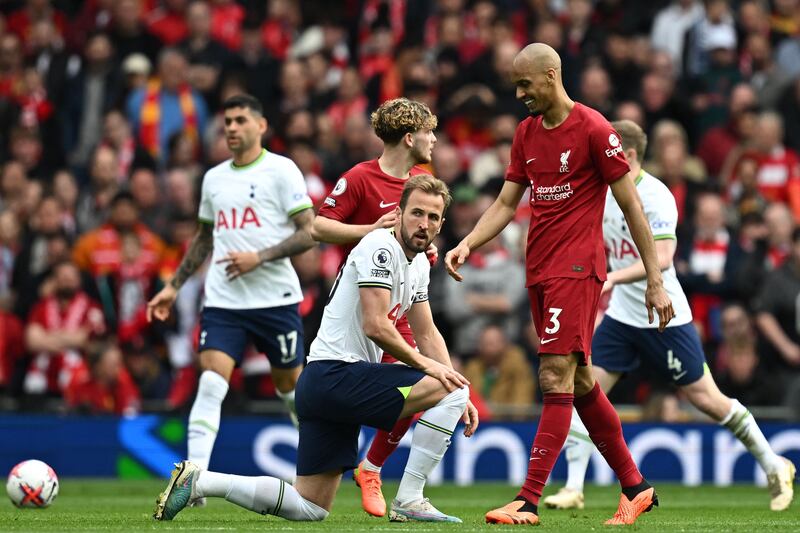 Fabinho - 6. Worked hard in the middle of the pitch and was impressive in the first half. Fatigue seemed to set in as Spurs piled on the pressure late in the game. AFP