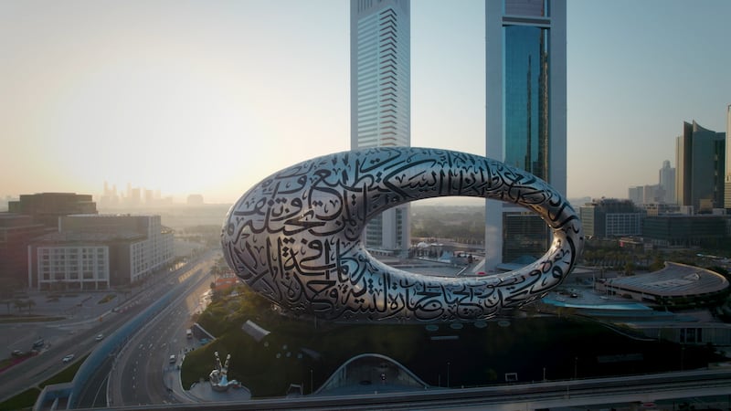 The newly opened Museum of the Future and its partner Dubai's Roads and Transport Authority will give visitors a look at how travel and services like health care and education will fit together in a smart city concept.