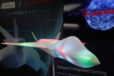 A model demonstrating the sensors on the Tempest prototype. Bloomberg