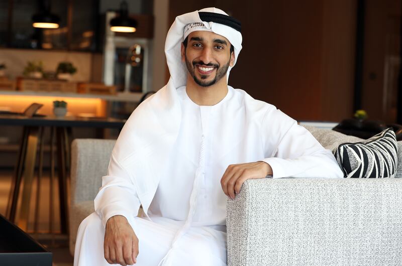 Abdulla Al Kamda, founder and chief executive of Homie, bootstrapped the platform with his own savings. Chris Whiteoak / The National