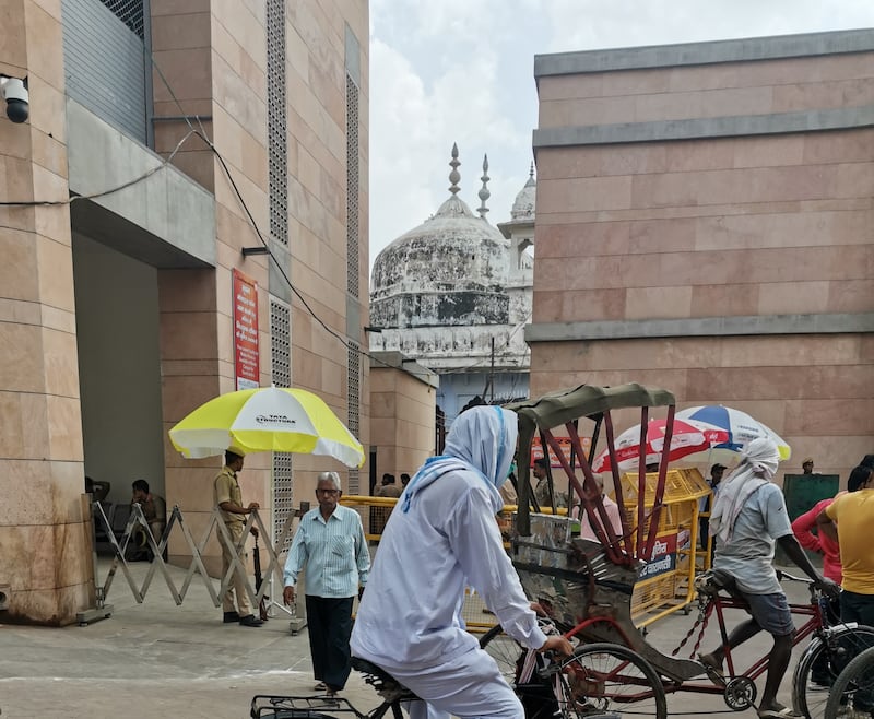 The Gyanvapi Mosque in Varanasi, Uttar Pradesh, India. Photo: Taniya Dutta / The National