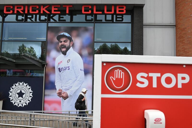 The fifth Test match between England and India due to start on September 10, 2021 was cancelled due to Covid-19 concerns. AFP