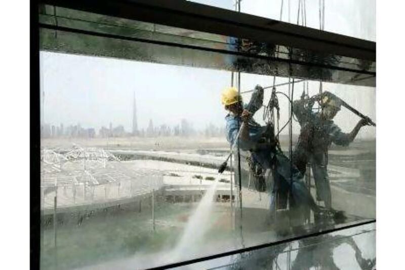 A reader says robot window cleaners could spare humans from life-threatening work. Mike Young / The National