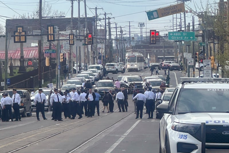 Dozens of police officers responded to the shooting outside a celebratory gathering near a mosque