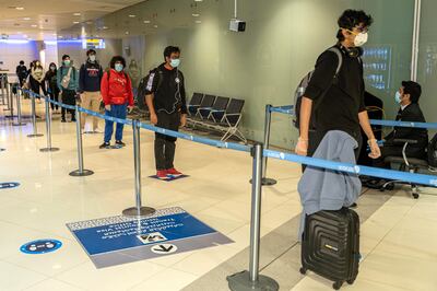 Abu Dhabi Airport. Courtesy Abu Dhabi Government Media Office