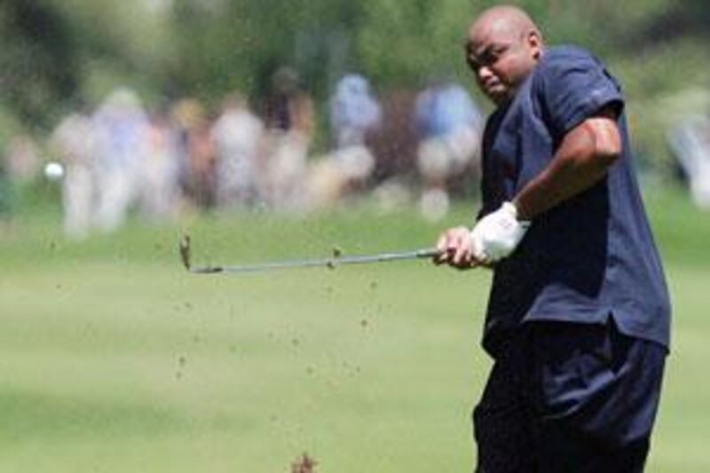 Charles Barkley's swing may not be perfect and was one of the reasons why he finished last in the US Celebrity Golf Championship, but the basketball legend is ready to turn his hand at politics.