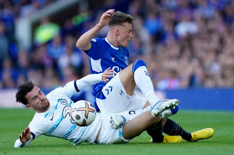 Nathan Patterson - 7. A positive evening’s work and a solid performance, in which he managed to keep Mason Mount and Christian Pulisic quiet. AP