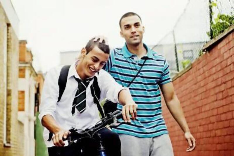 Fady Elsayed and James Floyd star as brothers on an estate in Hackney in My Brother the Devil. Courtesy Eitienne Bol
