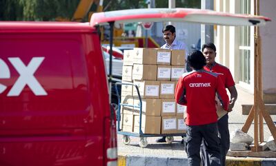 Aramex is planning new sales hires in 2023. Silvia Razgova / The National

