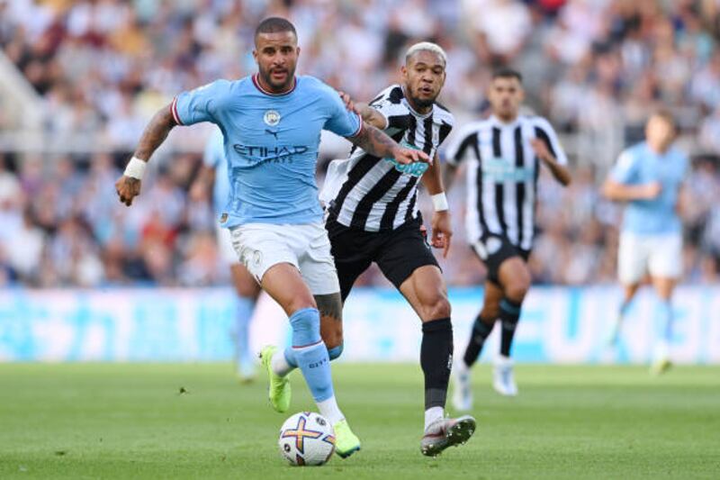 Kyle Walker - 3, Had a torrid time attempting to deal with Saint-Maximin and needed to do better in the build-up to both of the first two goals. Overhit his cross in the final seconds when City were attempting to work an opening for the winner.
Getty