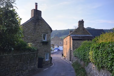 A street in the English Peak District village of Eyam, famous for an outbreak of bubonic plague in 1665 in which the villagers endured a self-imposed quarantine. Getty Images