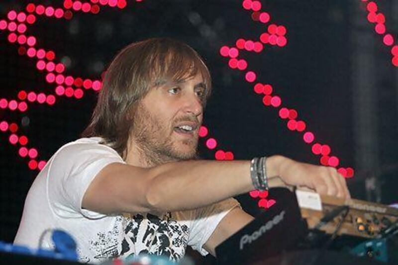 Is French DJ David Guetta considering buying property in the UAE? Petras Malukas / AFP