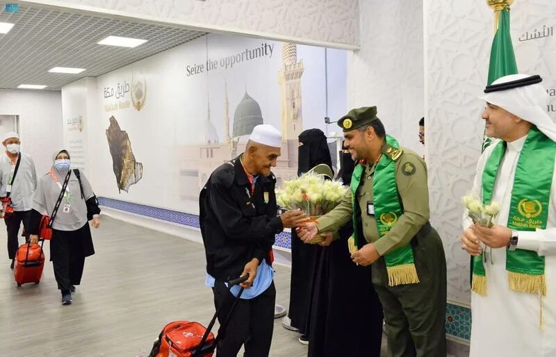 The first Flights from Malaysia arrive in Saudi Arabia. SPA
