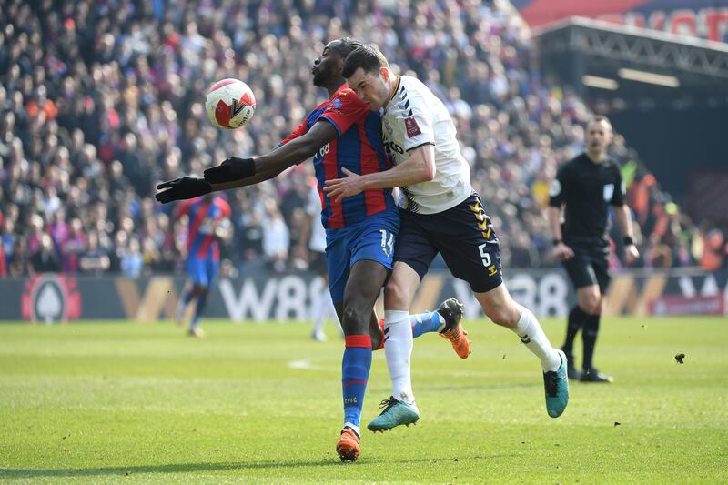 Jean-Philippe Mateta – 7 The Frenchman has found form in recent weeks and added his fifth of the season in a brilliantly worked goal on the left, with the 24-year-old’s strike squeezing through Holgate’s legs and past Pickford. Could have added another moments later when he was through on goal before an excellent challenge by Coleman to deny him. 

Getty