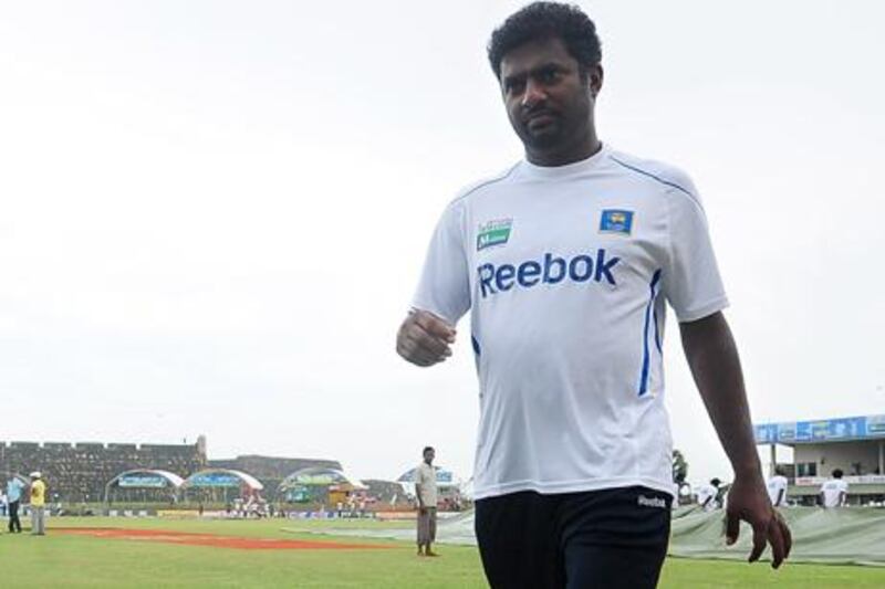 Sri Lankan cricket legend Muttiah Muralitharan.